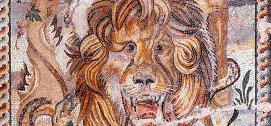 Domus e mosaico del Leone