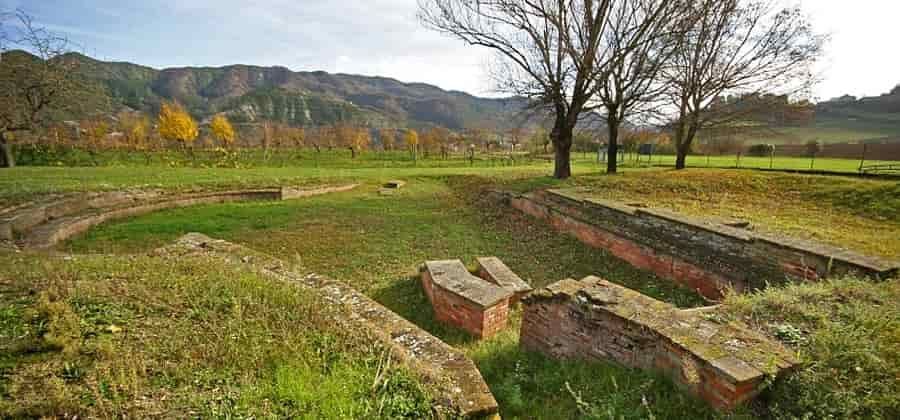 Resti della città romana di Mevaniola