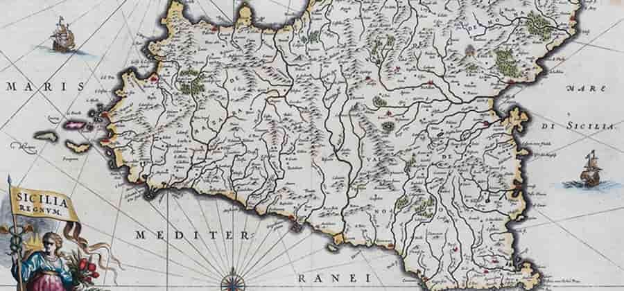 Mostra di carte geografiche antiche della Sicilia